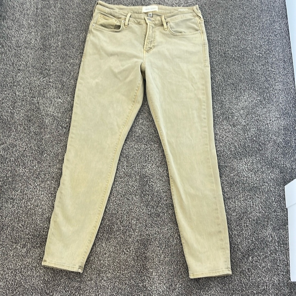 Dear John Cream Gisele High Rise Size 29